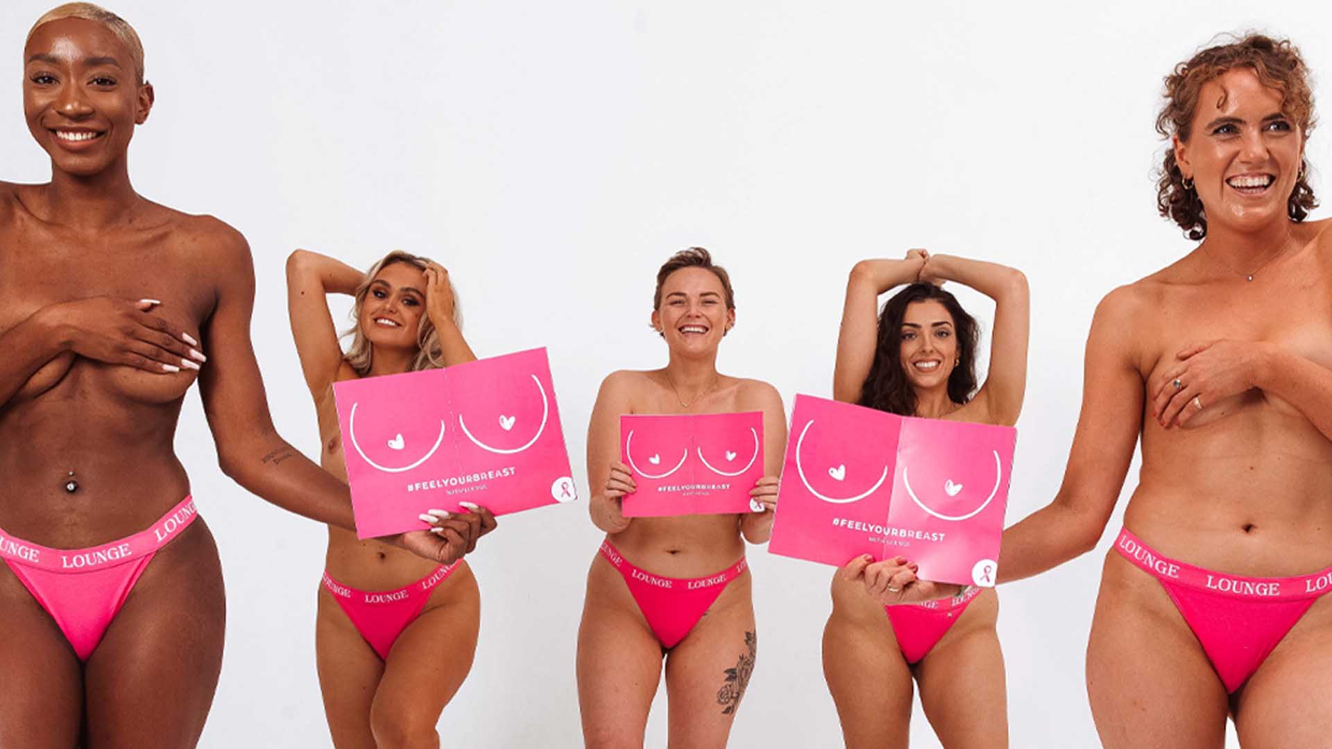 Lounge Underwear - Our legendary #FeelYourBreast Campaign is BACK 💗 And  this year we've got 100,000 pink thongs up for grabs! We hope you are as  excited as we are 😍🙋‍♀️ 7PM